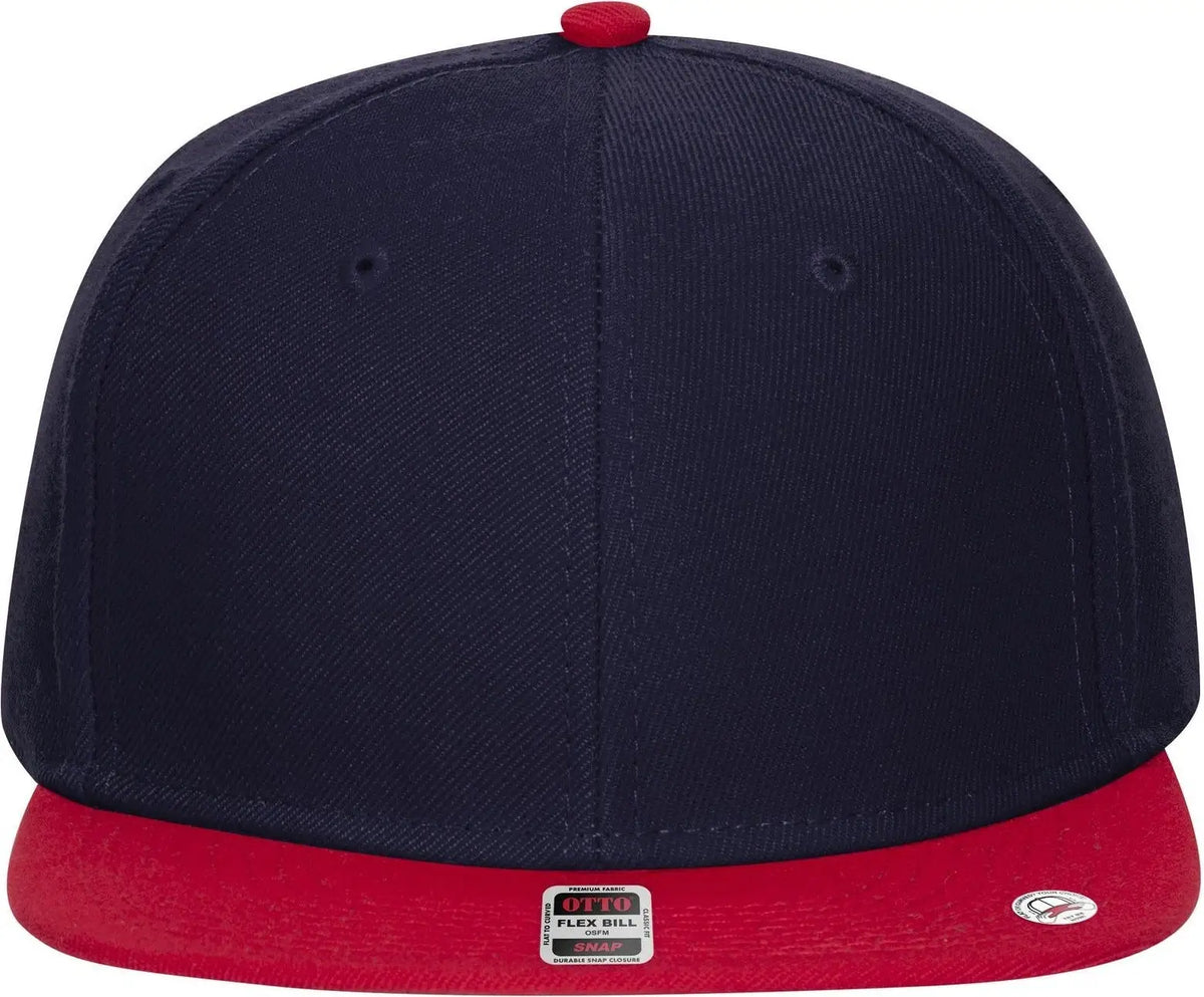 Otto 125-978 ?Otto Snap’ 6 Panel Pro Style Snapback Cap - Red/nvy/nvy - 1/2’’ - 7 5/8’’