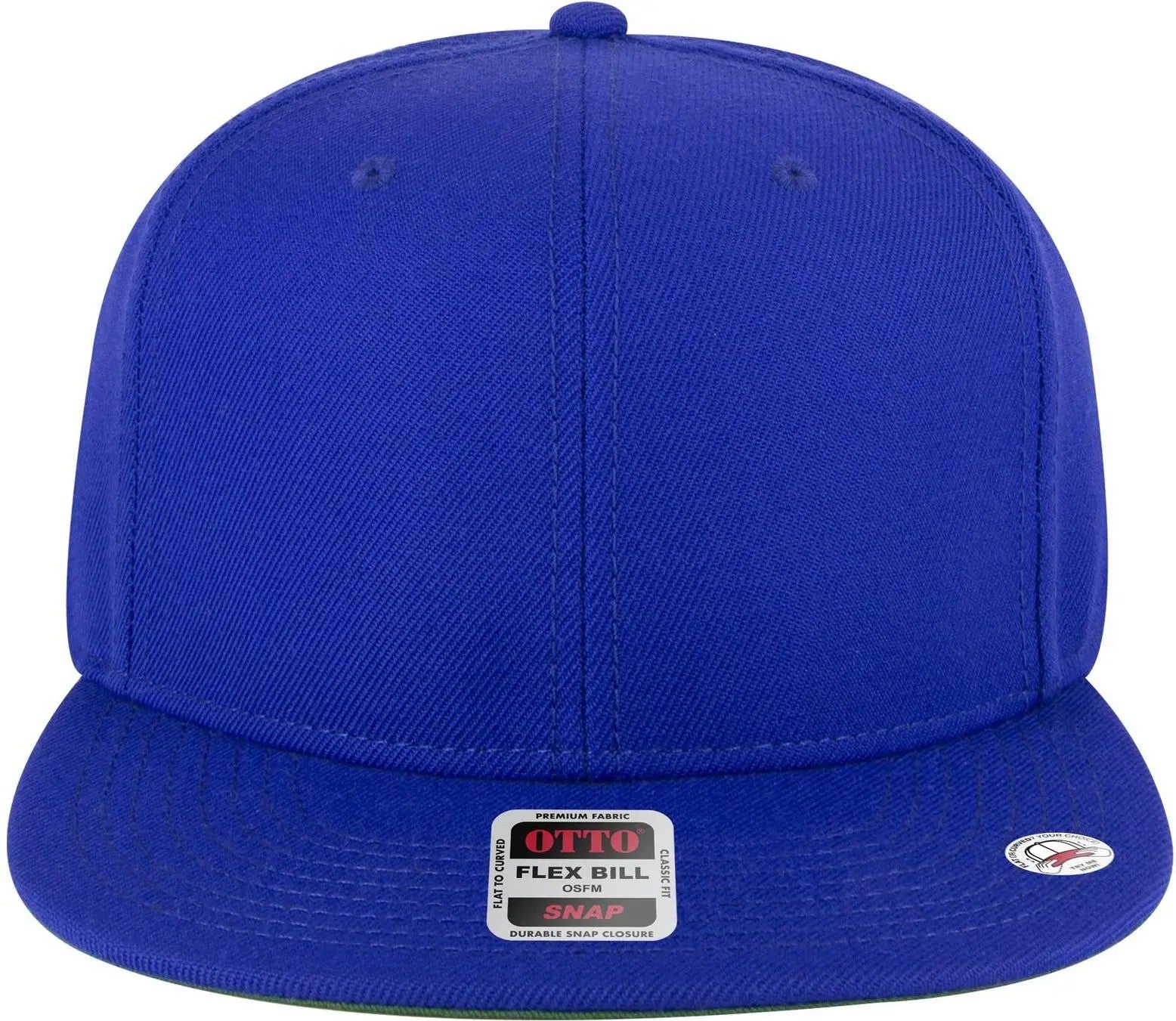 Otto 125-978 ?Otto Snap’ 6 Panel Pro Style Snapback Cap - Royal - 1/2’’ - 7 5/8’’