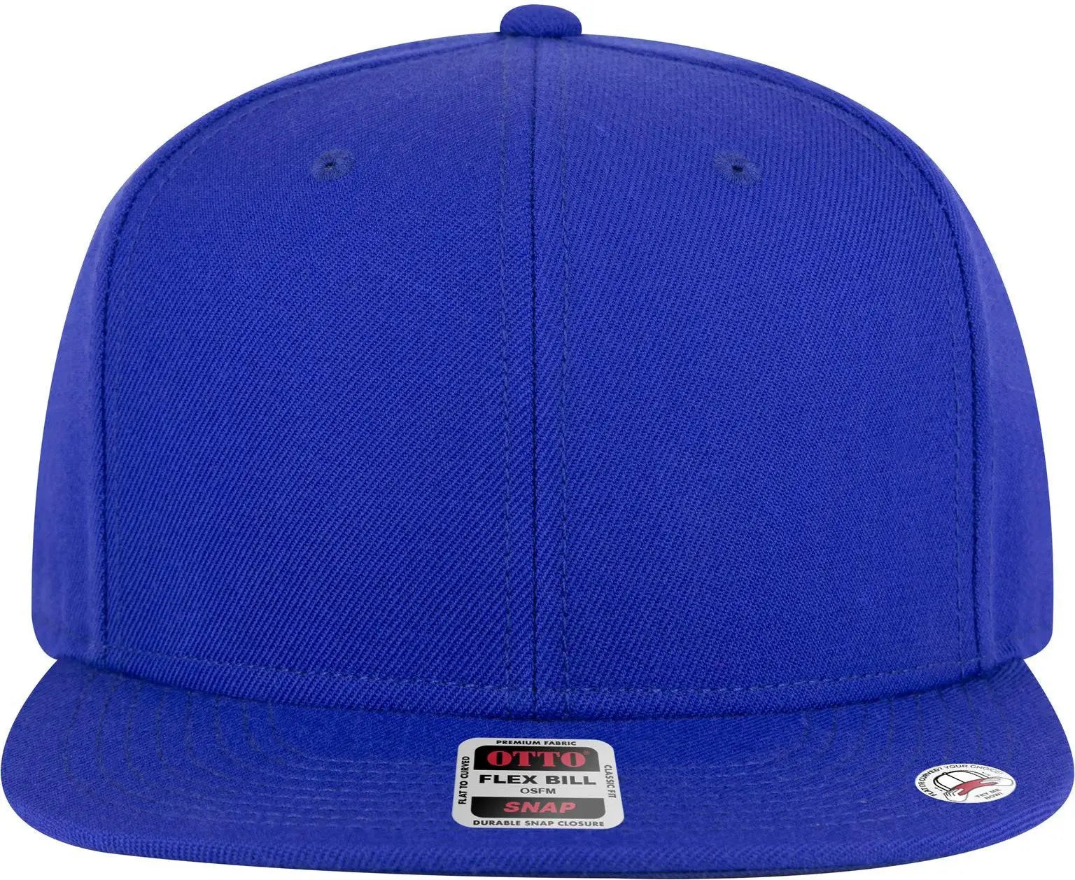 Otto 125-978 ?Otto Snap’ 6 Panel Pro Style Snapback Cap - Ryl - 1/2’’ - 7 5/8’’