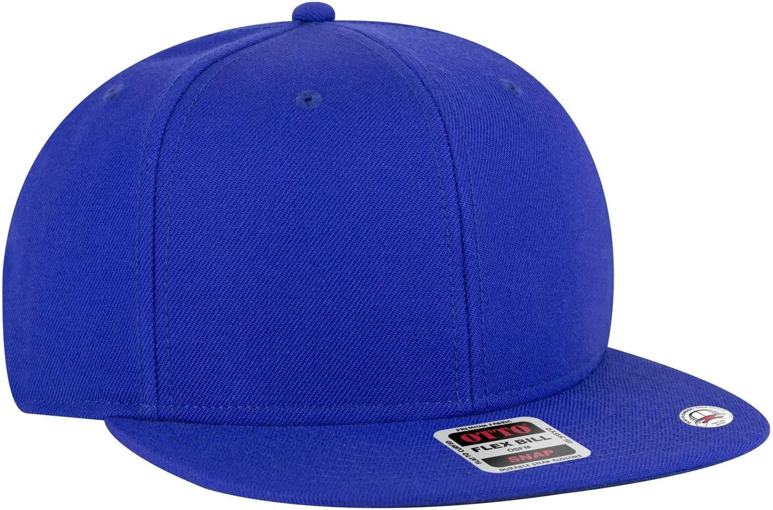 Otto 125-978 ?Otto Snap’ 6 Panel Pro Style Snapback Cap - Ryl - 1/2’’ - 7 5/8’’
