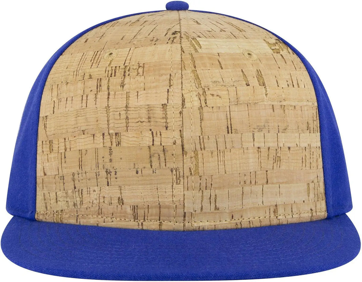 Otto 125-978 ?Otto Snap’ 6 Panel Pro Style Snapback Cap - Ryl/crk/ryl - 1/2’’ - 7 5/8’’