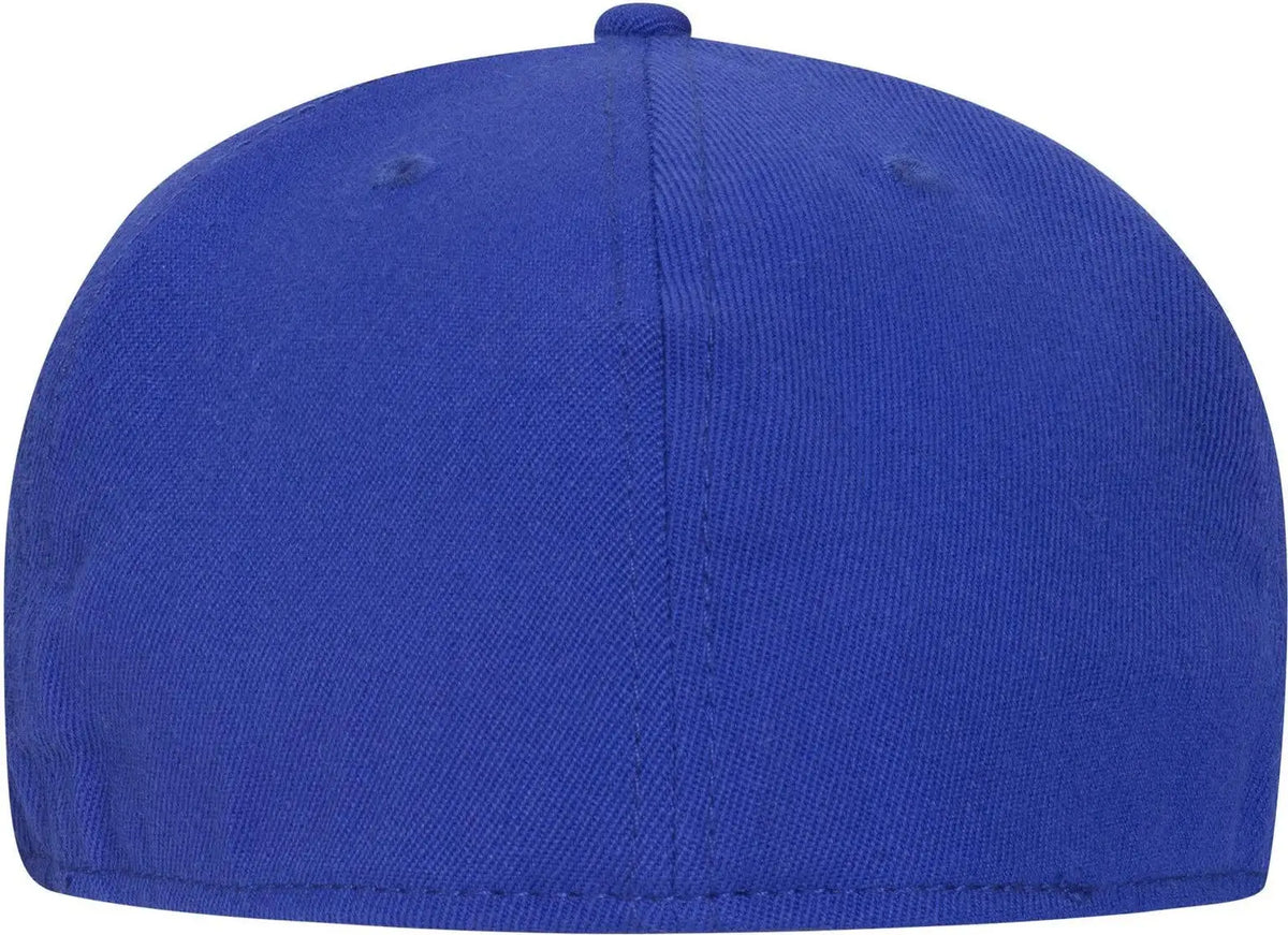 Otto 13-1156 ?Otto Flex’ Fitted 6 Panel Mid Profile Baseball Cap - Royal - 7’’ - 7 1/4’’