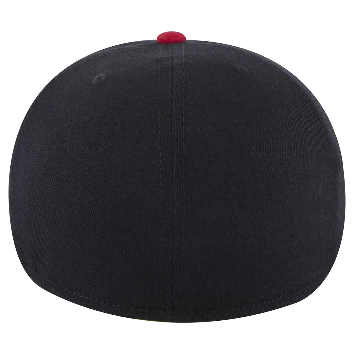 Otto 13-1329 ?Otto Flex’ Fitted 6 Panel Pro Style Baseball Cap - Red/blk/blk