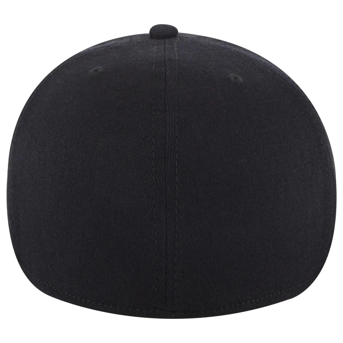 Otto 13-1329 ?Otto Flex’ Fitted 6 Panel Pro Style Baseball Cap - Black