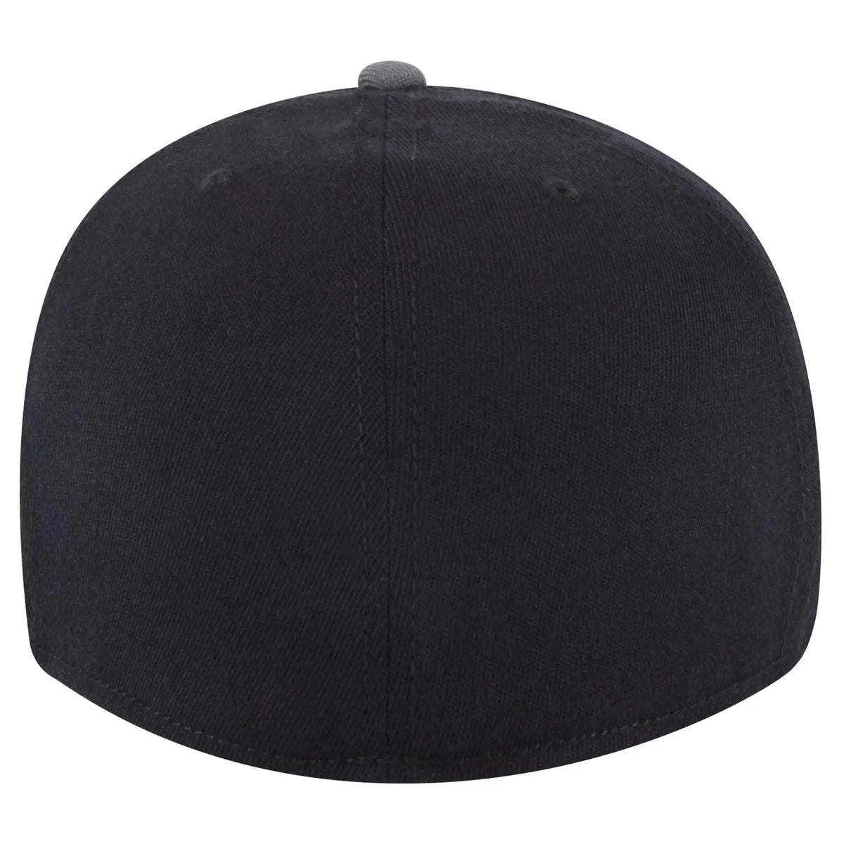 Otto 13-1329 ?Otto Flex’ Fitted 6 Panel Pro Style Baseball Cap - Ch. Gry/blk/blk