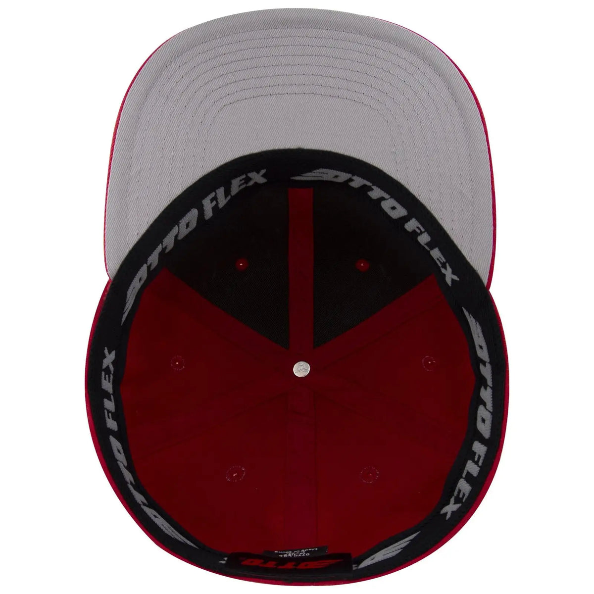 Otto 13-1329 ?Otto Flex’ Fitted 6 Panel Pro Style Baseball Cap - Red