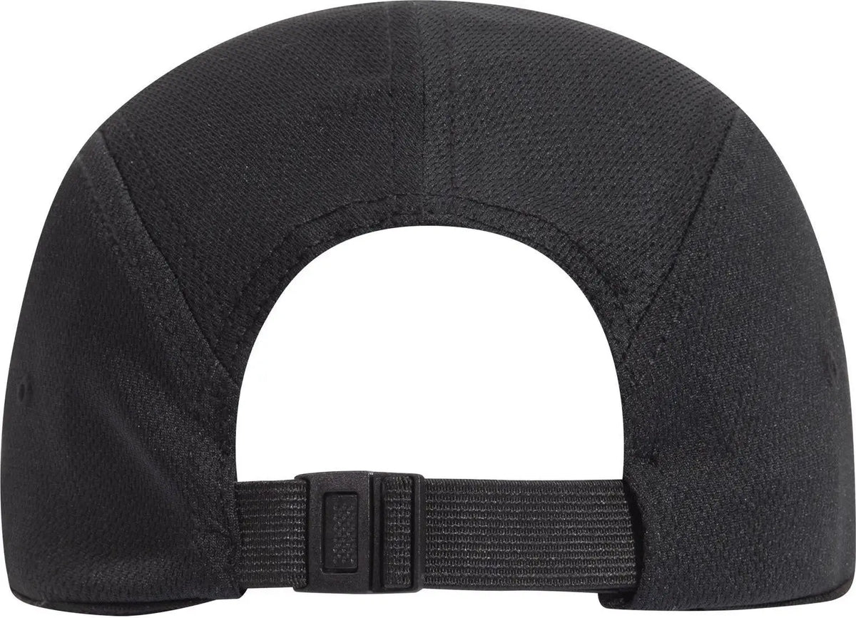 Otto 133-1047 5 Panel Running Cap - Black - 6 1/2’’ - 7 5/8’’