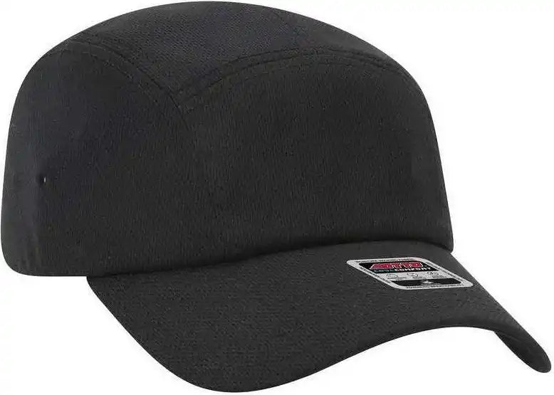 Otto 133 1047 Cool Comfort Polyester Mesh Running Cap Black / one Size Fits Most