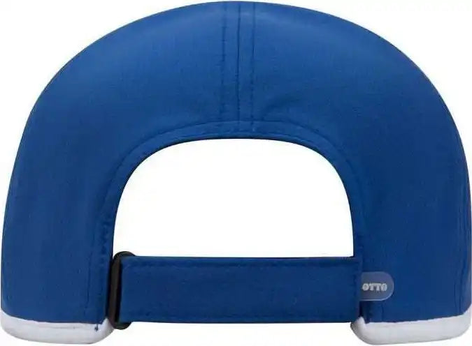 Otto 133 1254 6 Panel Upf 50 + Cool Comfort Performance Stretchable Knit with Mesh Insert and Binding Trim Visor