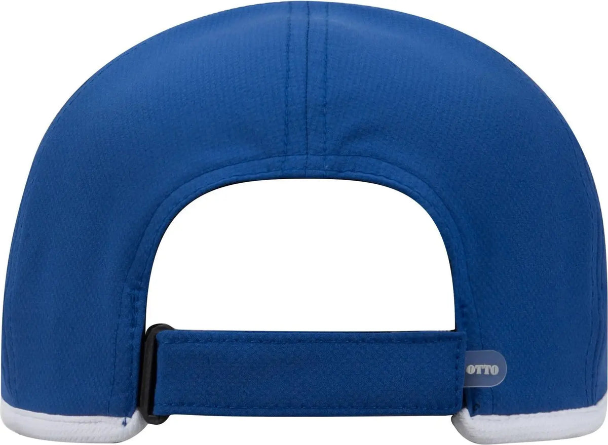 Otto 133-1254 Upf 50+ 6 Panel Running Cap - Ryl/wht - 1/2’’ - 7 5/8’’
