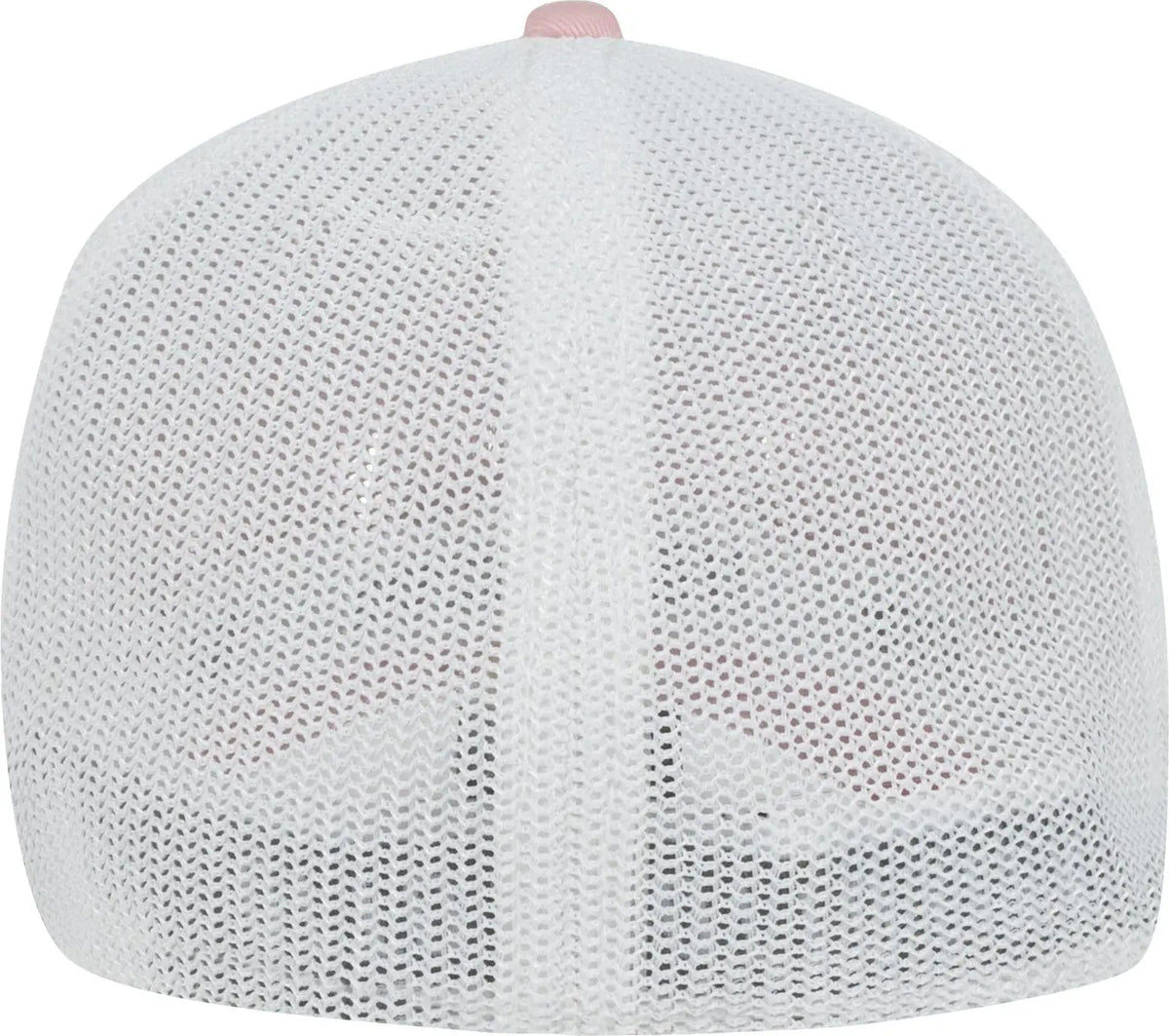 Otto 135-1230 ?Otto Flex’ Fitted 6 Panel Low Profile Mesh Back Trucker Cap - Pnk/pnk/wht