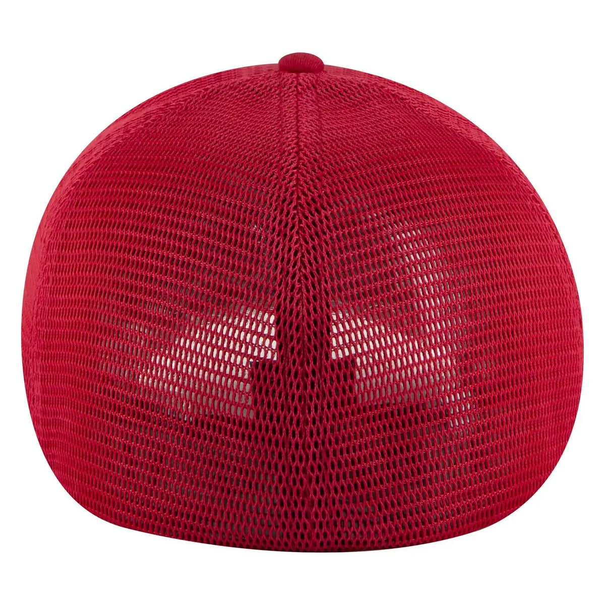 Otto 135-2 ?Otto Flex’ Fitted 6 Panel Low Profile Mesh Back Trucker Cap - Red