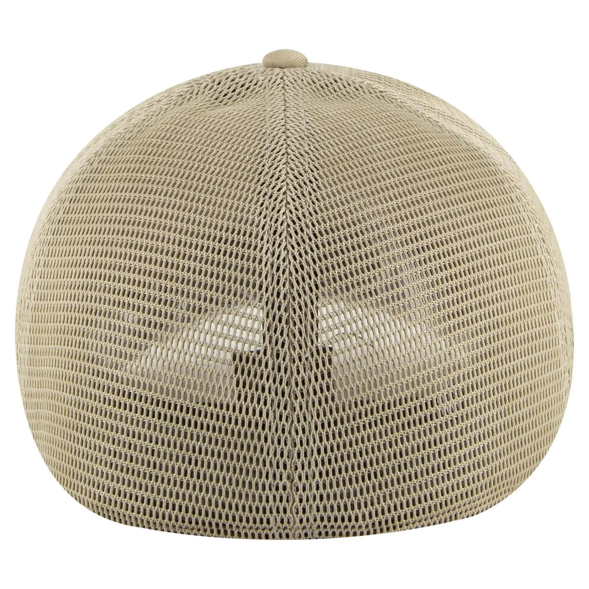 Otto 135-2 ?Otto Flex’ Fitted 6 Panel Low Profile Mesh Back Trucker Cap - Khaki