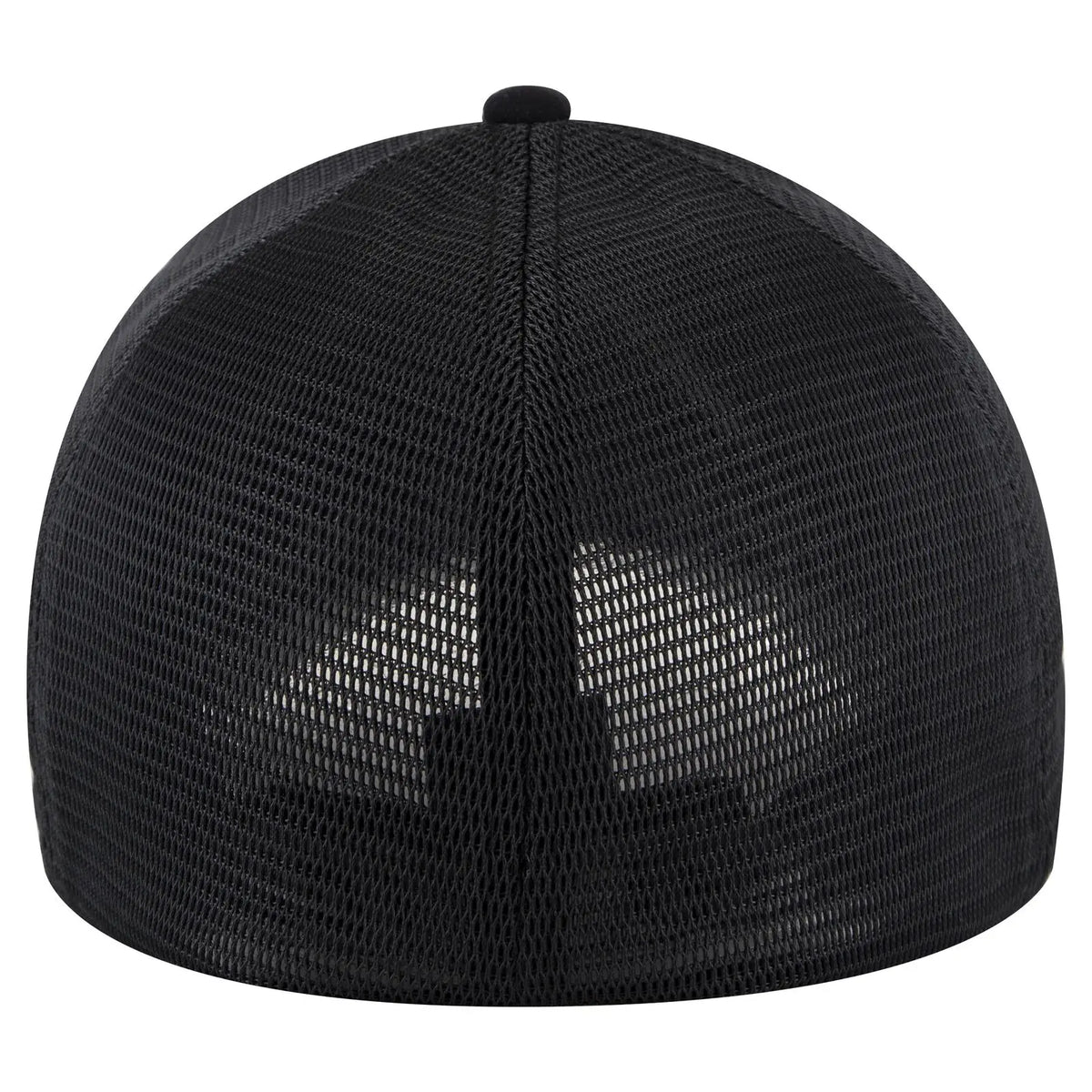 Otto 135-2 ?Otto Flex’ Fitted 6 Panel Low Profile Mesh Back Trucker Cap - Blk/ch.gry/blk