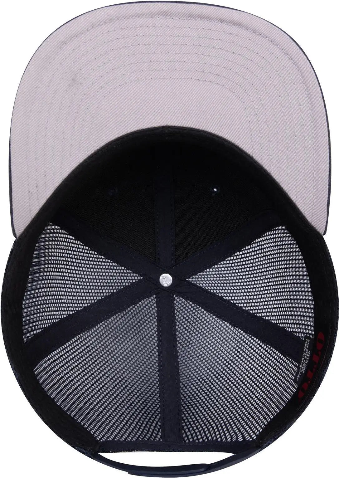 Otto 141-1070 ?Otto Snap’ 6 Panel Pro Style Mesh Back Trucker Snapback Cap - Navy - 1/2’’ - 7 5/8’’