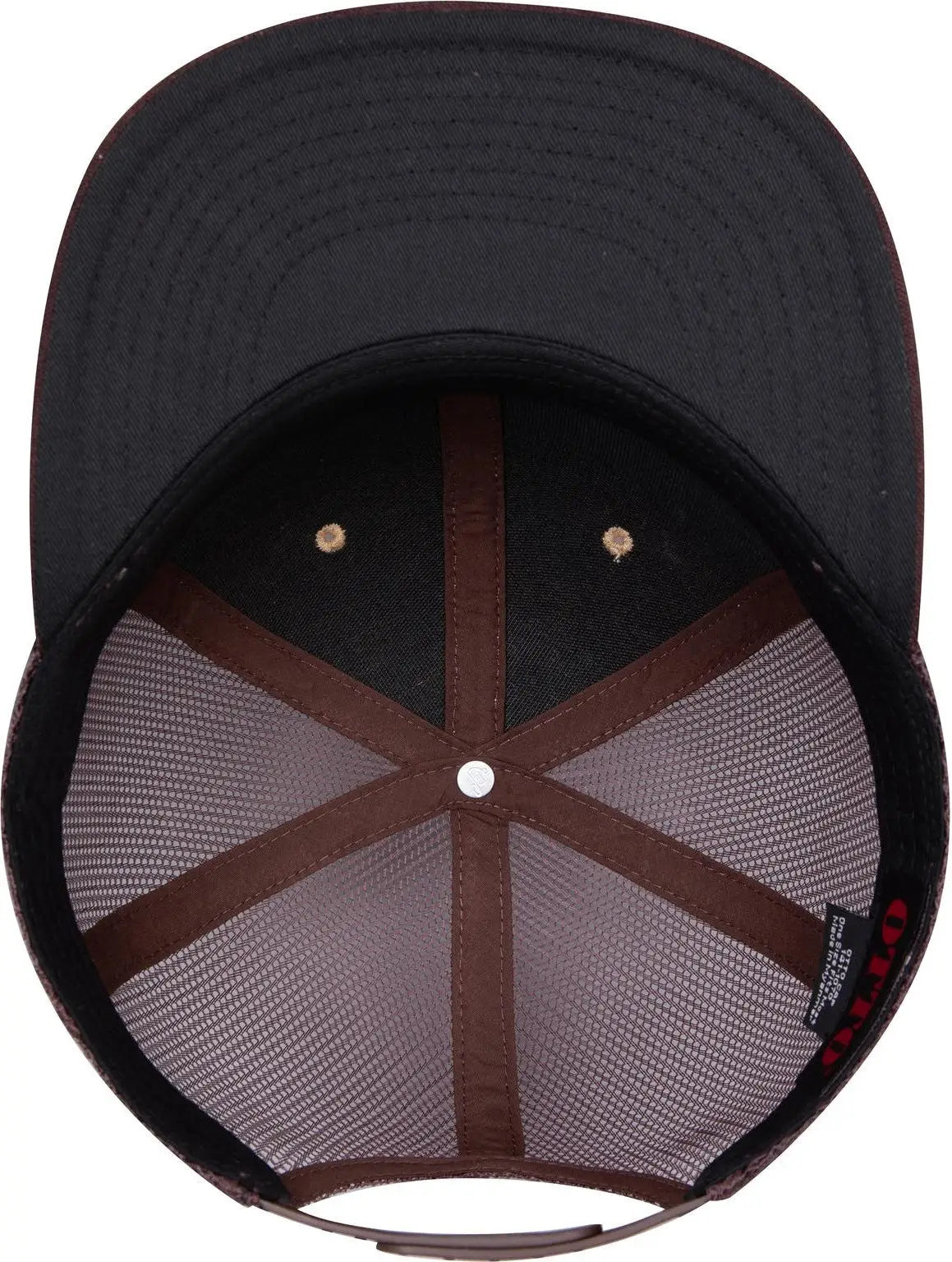 Otto 141-1070 ?Otto Snap’ 6 Panel Pro Style Mesh Back Trucker Snapback Cap - D.brn/cork/d.brn - 1/2’’ - 7 5/8’’