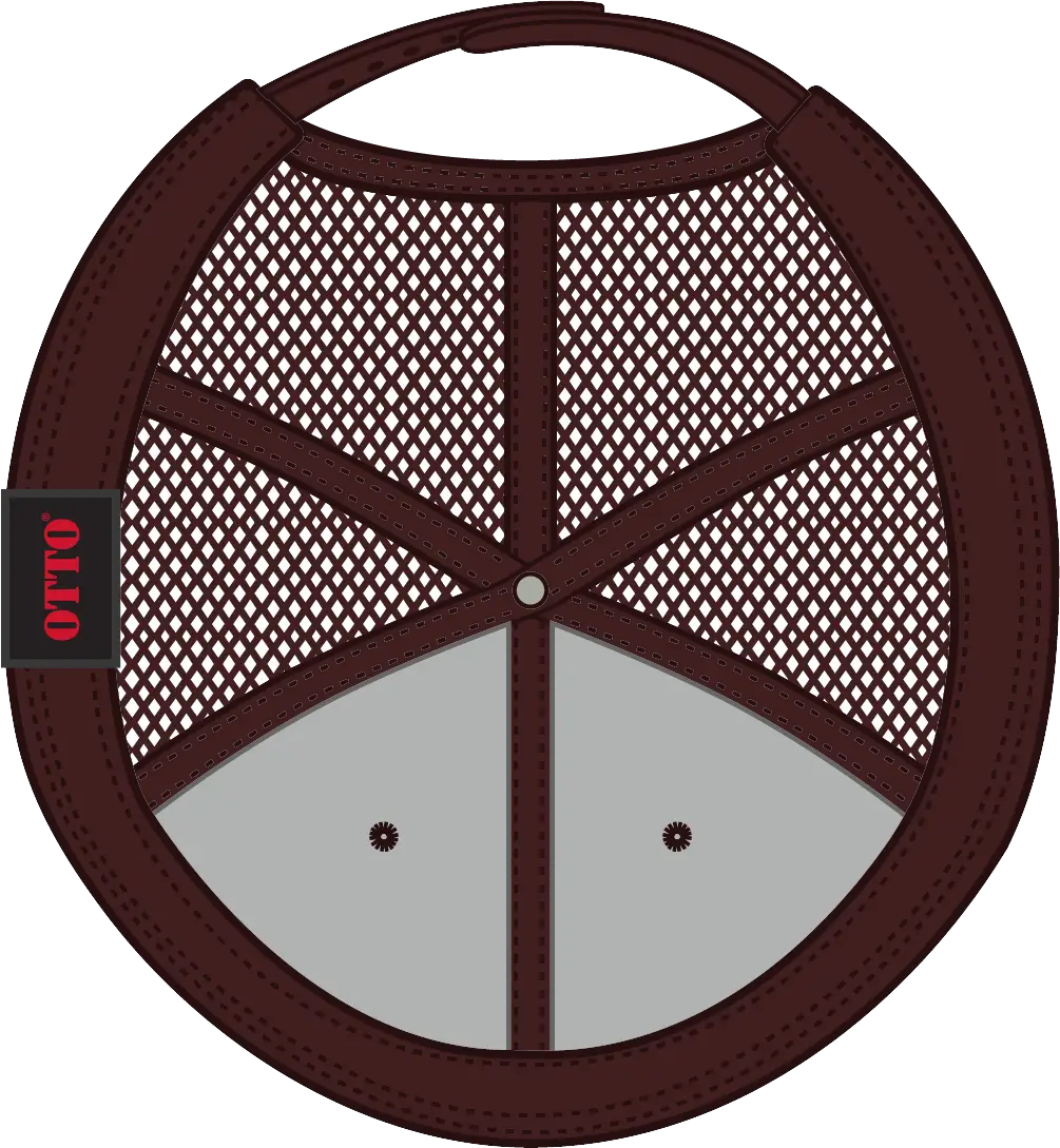 Otto 141-1070 ?Otto Snap’ 6 Panel Pro Style Mesh Back Trucker Snapback Cap - Cork/brn - 1/2’’ - 7 5/8’’