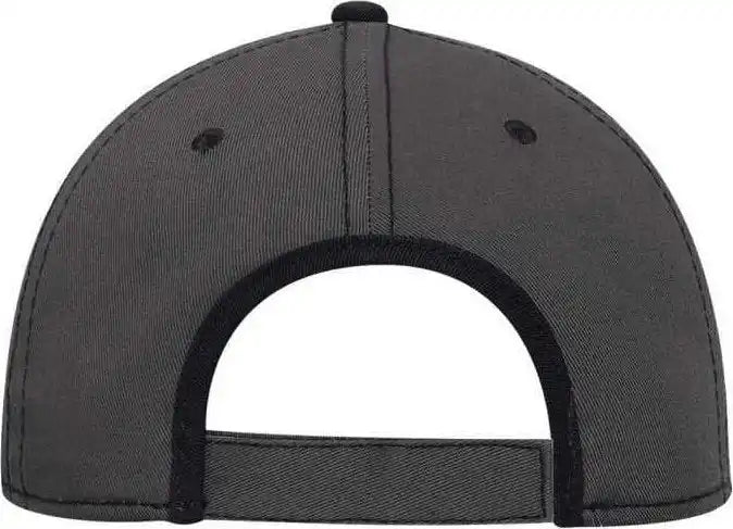 Otto 147-1071 Superior Cotton Twill W/ Contrast Stitching Binding Trim Visor 6 Panel Low Profile Baseball Cap
