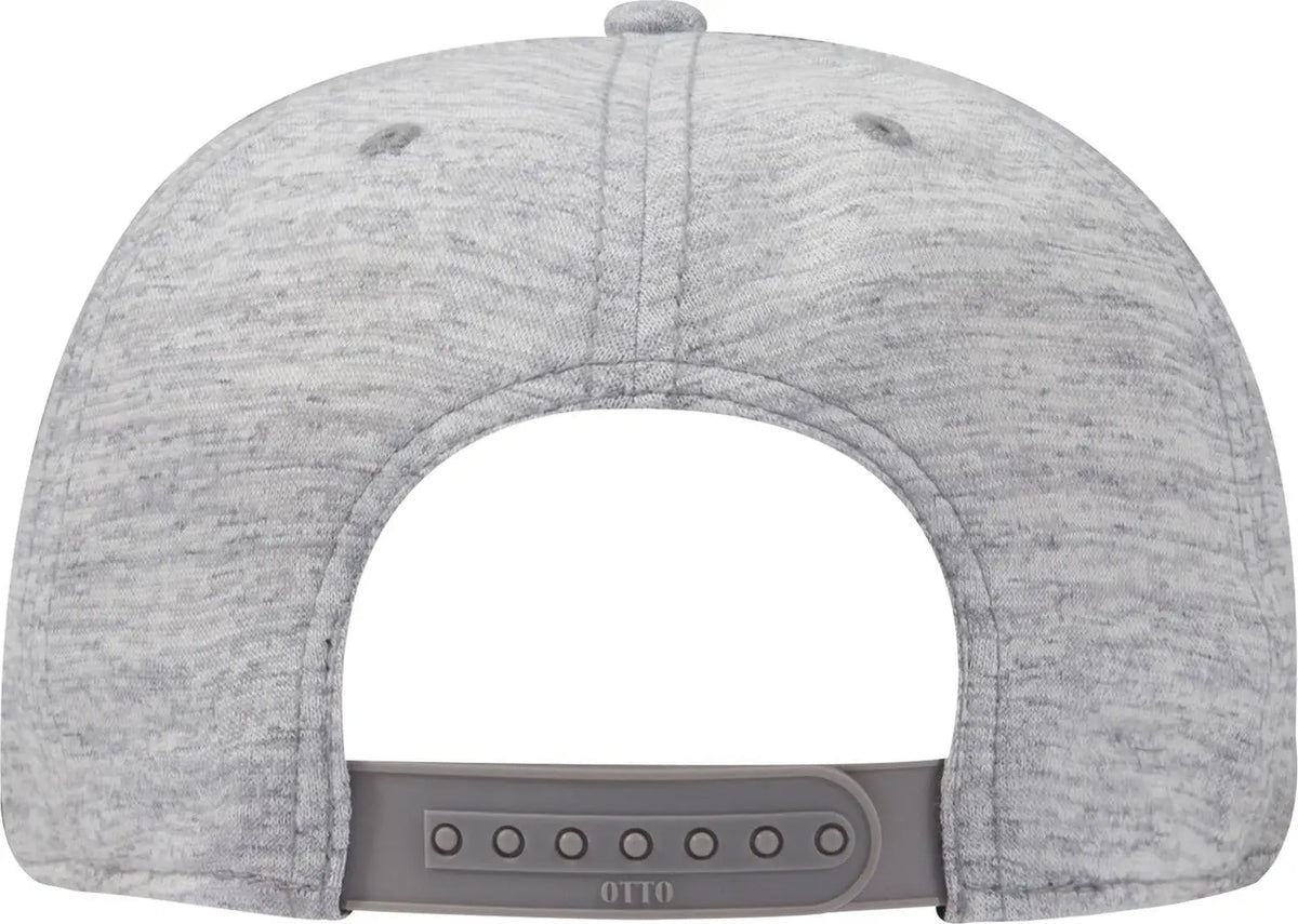 Otto 148-1218 ?Otto Snap’ 6 Panel Mid Profile Snapback Cap - Heath. Gray - 1/2’’ - 7 5/8’’