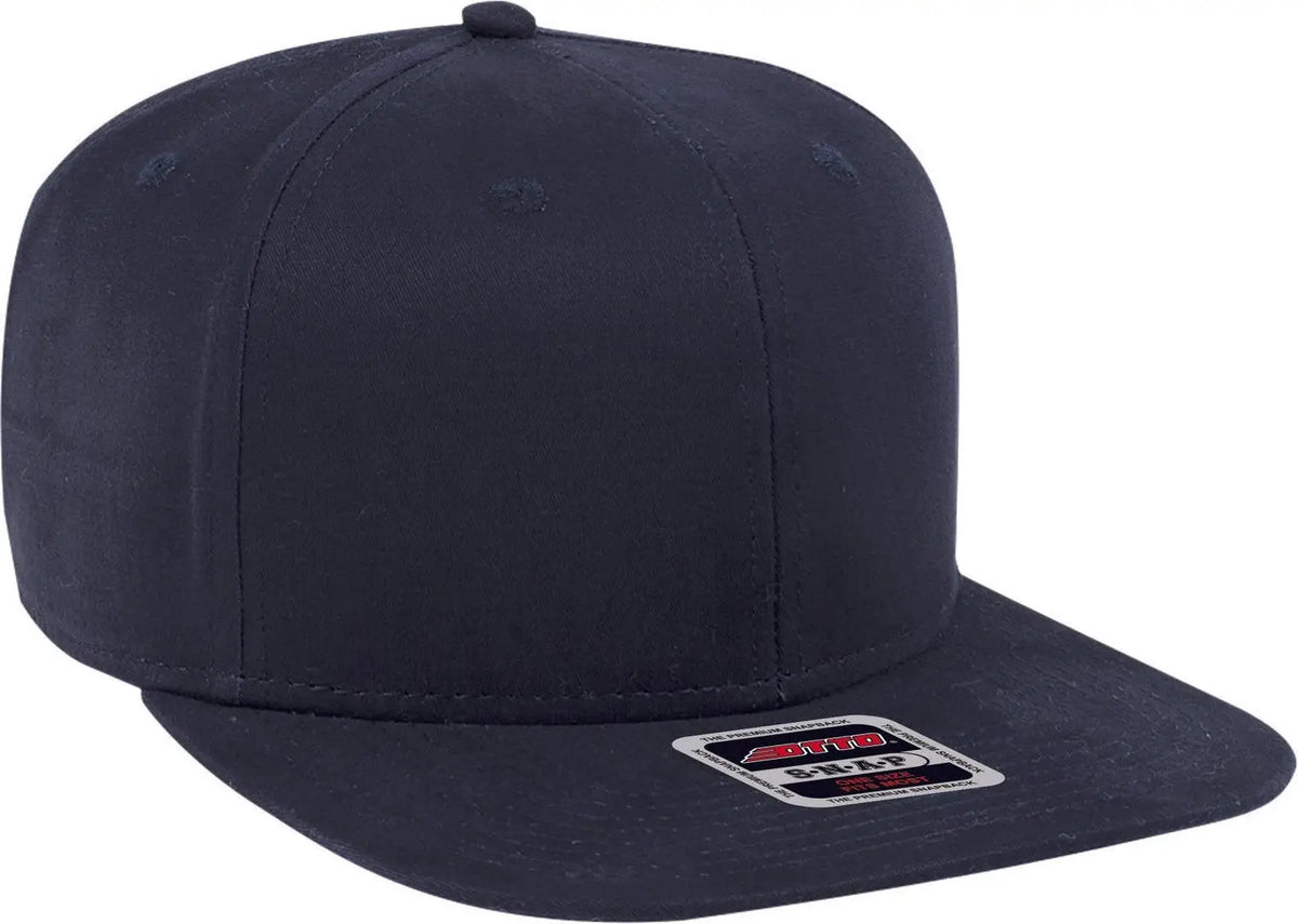 Otto 148-1224 ?Otto Snap’ 6 Panel Mid Profile Snapback Cap - Navy - 1/2’’ - 7 5/8’’