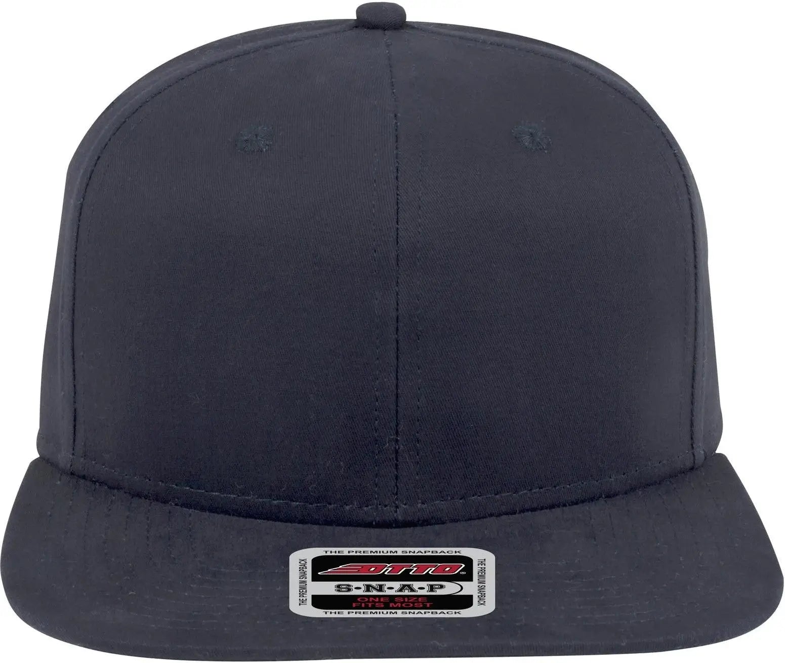 Otto 148-1224 ?Otto Snap’ 6 Panel Mid Profile Snapback Cap - Navy - 1/2’’ - 7 5/8’’