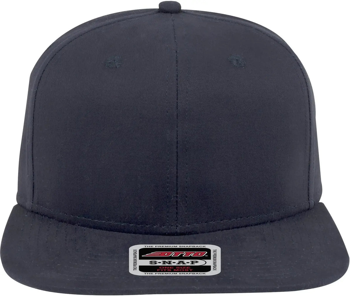 Otto 148-1224 ?Otto Snap’ 6 Panel Mid Profile Snapback Cap - Navy
