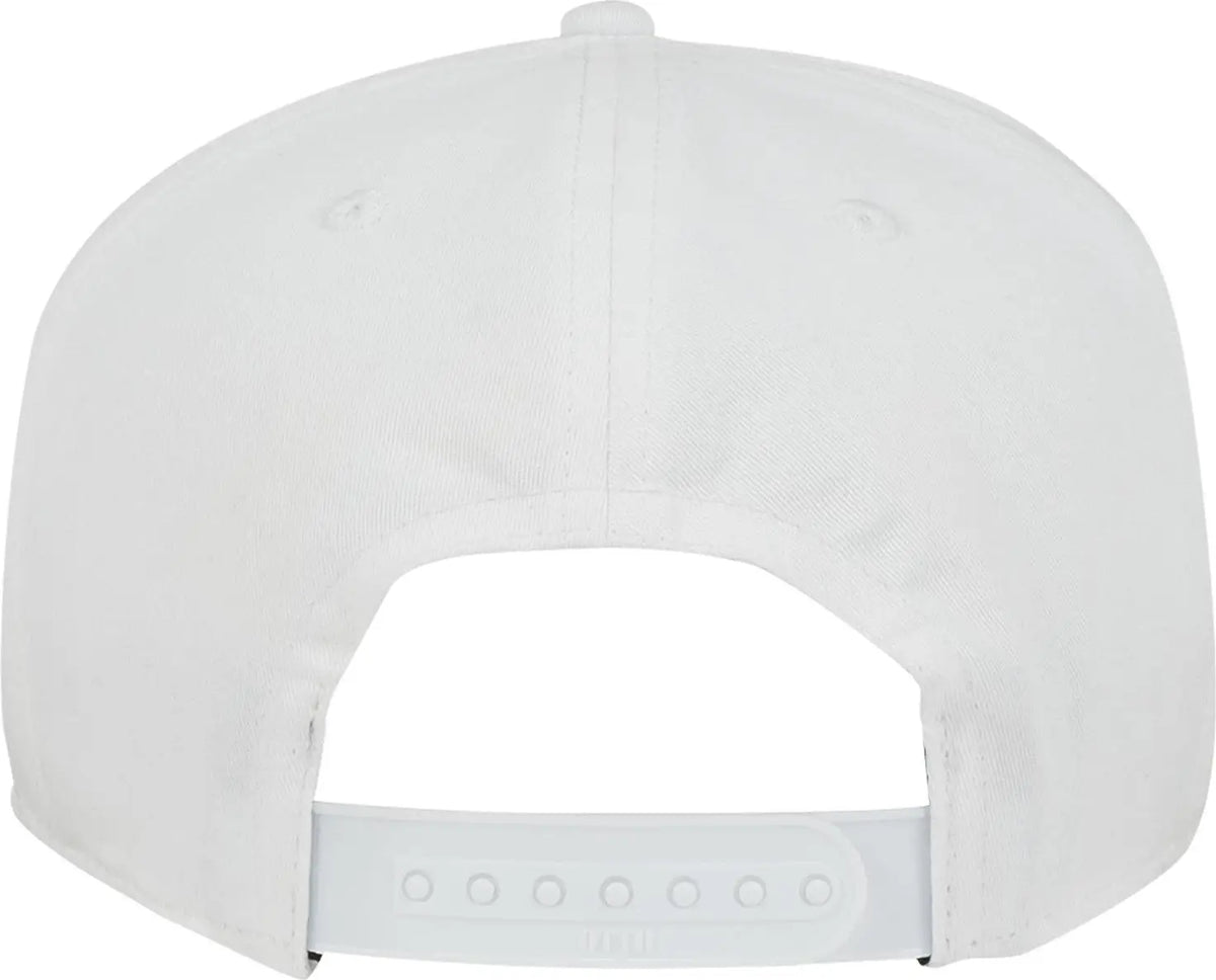 Otto 148-1224 ?Otto Snap’ 6 Panel Mid Profile Snapback Cap - White - 1/2’’ - 7 5/8’’