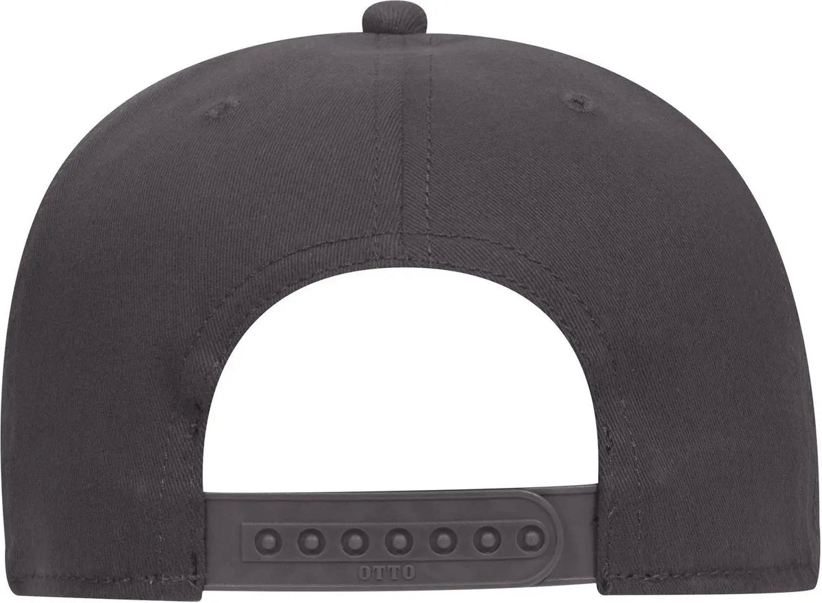 Otto 148-1228 ?Otto Comfy Fit’ 6 Panel Pro Style Snapback Cap - Char. Gray - 1/2’’ - 7 5/8’’