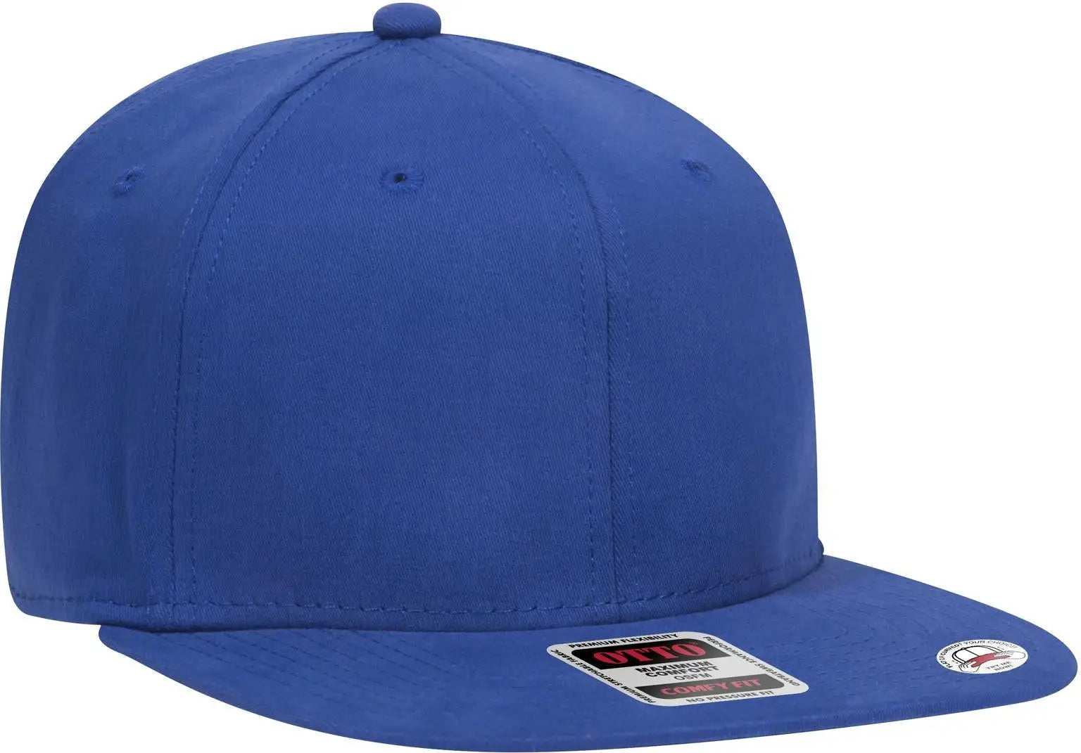 Otto 148-1228 ?Otto Comfy Fit’ 6 Panel Pro Style Snapback Cap - Royal - 1/2’’ - 7 5/8’’