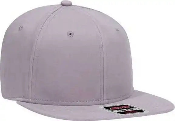 Otto 148-1228 Ultra Fine Brushed Stretchable Superior Cotton Twill Square Flat Visor 6 Panel Pro Style Snapback Hat