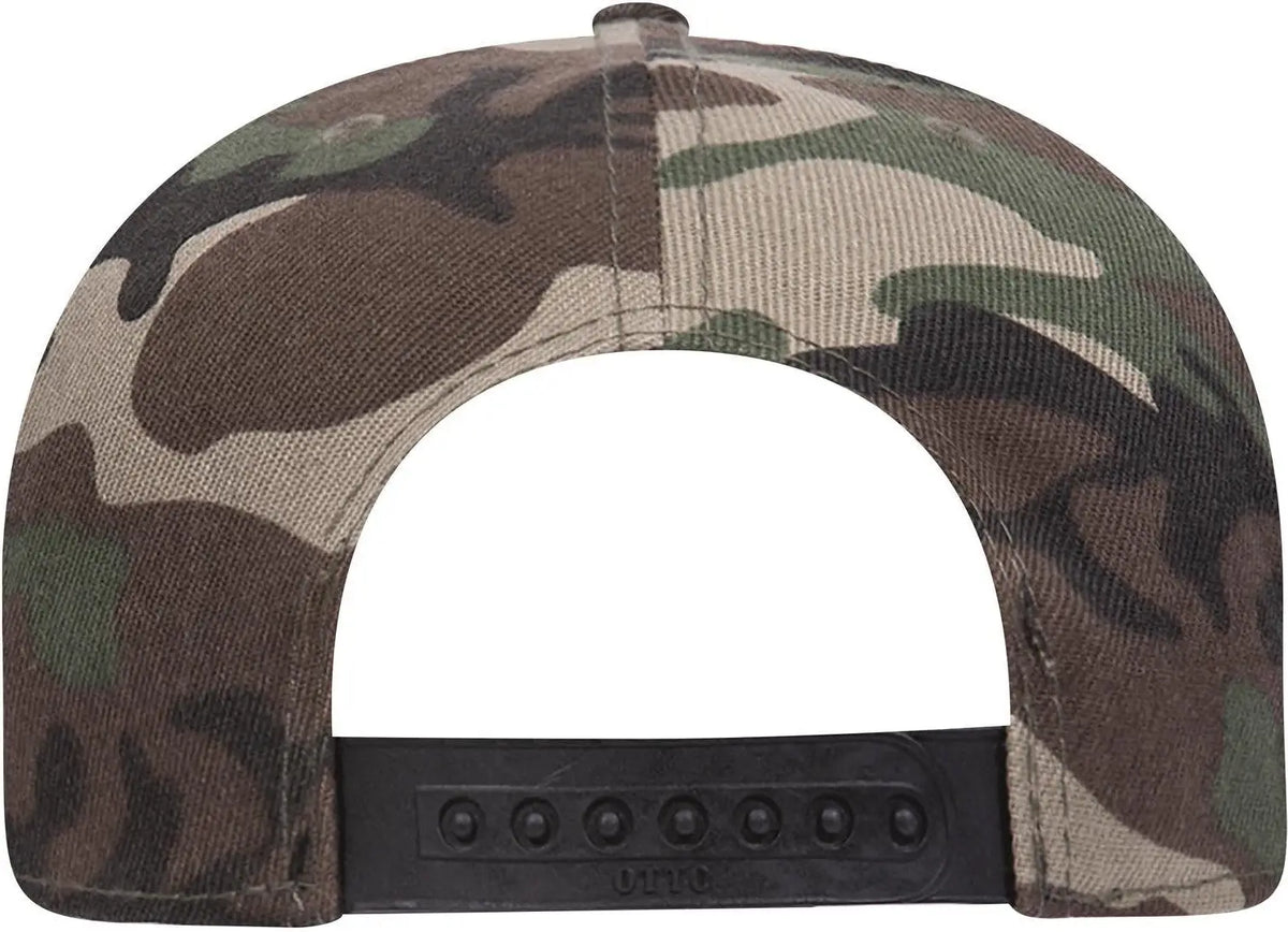 Otto 148-1267 ?Otto Snap’ 6 Panel Pro Style Snapback Cap - Camo 008 - 1/2’’ - 7 5/8’’