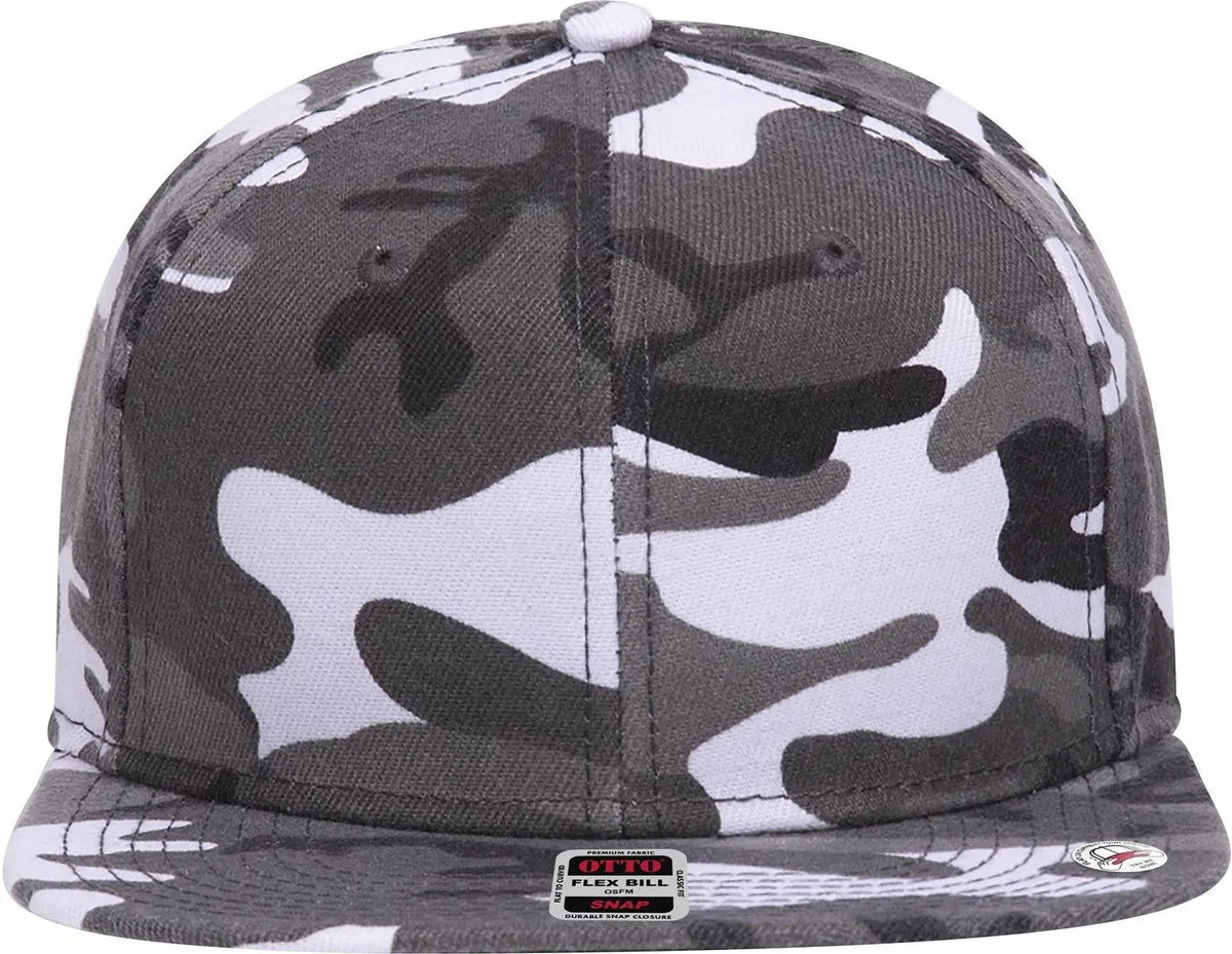 Otto 148-1267 ?Otto Snap’ 6 Panel Pro Style Snapback Cap - Camo 025 - 1/2’’ - 7 5/8’’