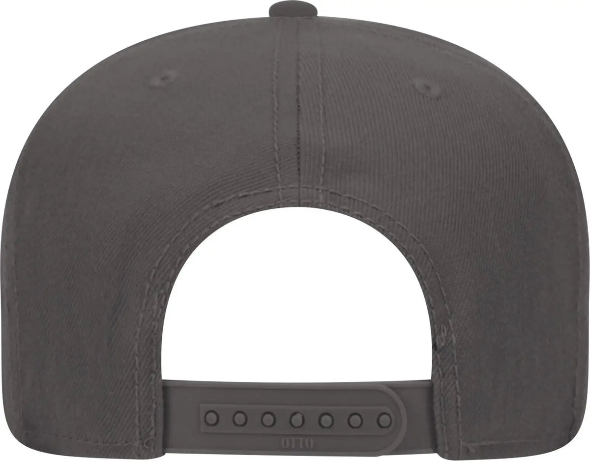 Otto 148-1267 ?Otto Snap’ 6 Panel Pro Style Snapback Cap - Char. Gray - 1/2’’ - 7 5/8’’
