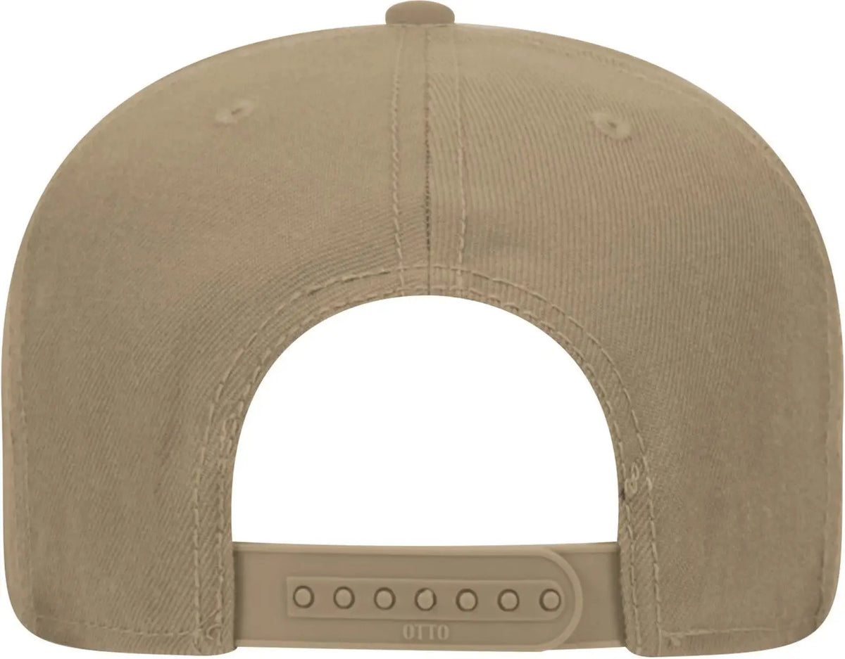 Otto 148-1267 ?Otto Snap’ 6 Panel Pro Style Snapback Cap - Khaki - 1/2’’ - 7 5/8’’