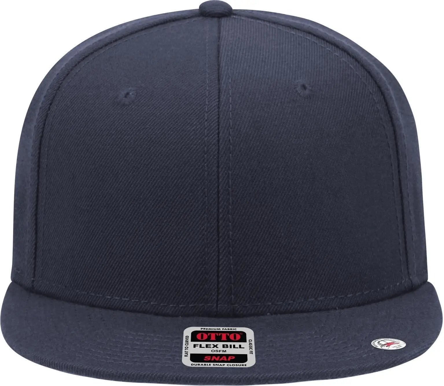 Otto 148-1267 ?Otto Snap’ 6 Panel Pro Style Snapback Cap - Navy - 1/2’’ - 7 5/8’’