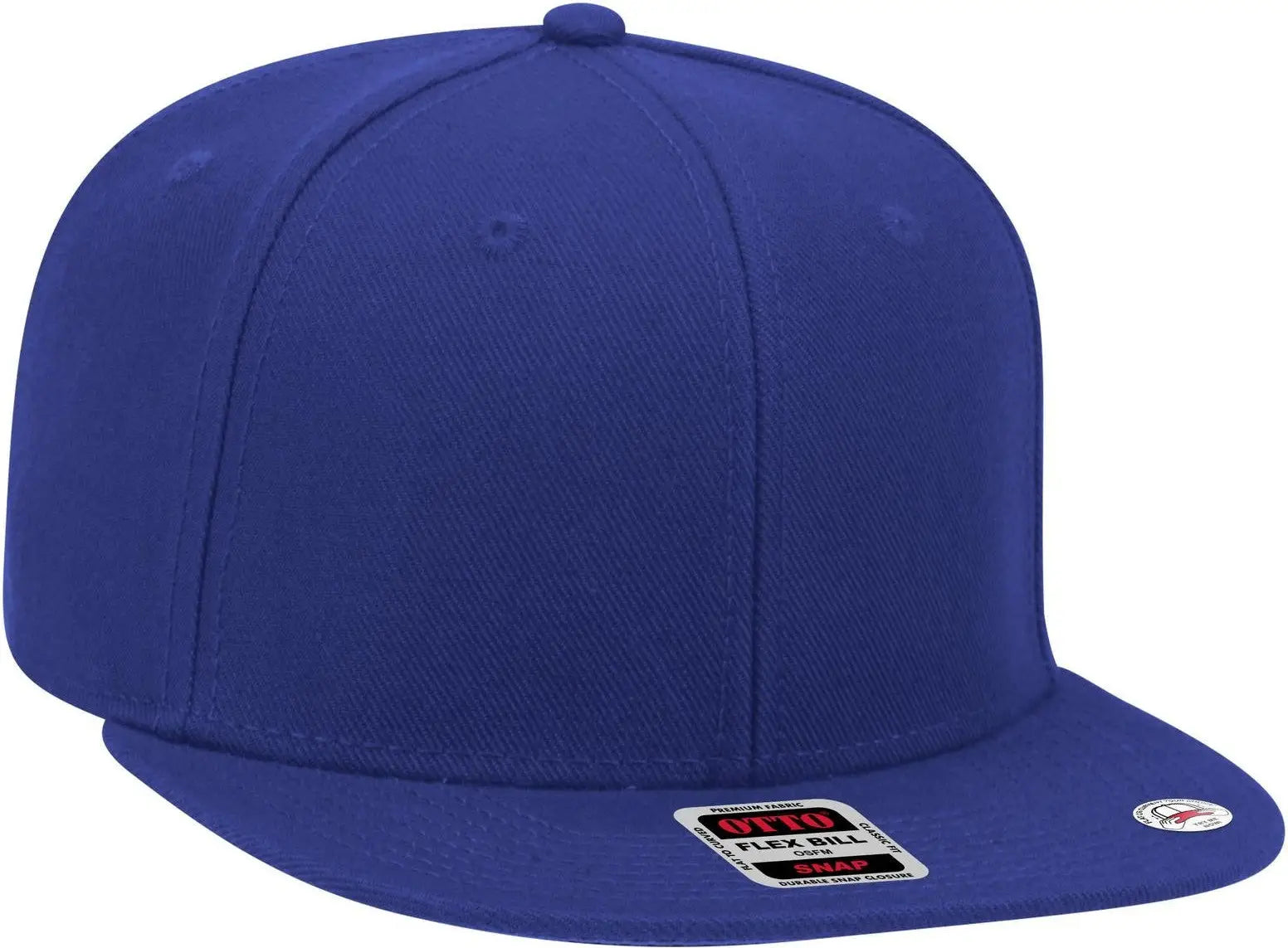 Otto 148-1267 ?Otto Snap’ 6 Panel Pro Style Snapback Cap - Royal - 1/2’’ - 7 5/8’’