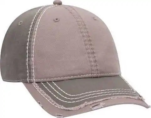 Otto 149-1091 6 Panel Low Profile Dad Hat - Olive Green Dark Khaki - one Size Fits Most