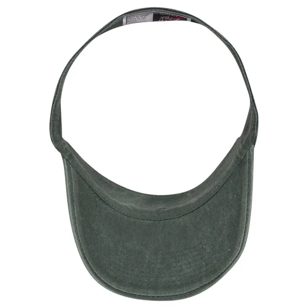 Otto 15-279 ?Otto Flex’ Fitted Sun Visor - Dk. Green - 7 3/8’’ - 5/8’’