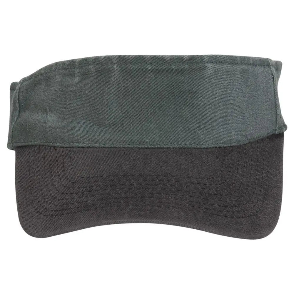 Otto 15-280 ?Otto Flex’ Fitted Sun Visor - Blk/dk.grn
