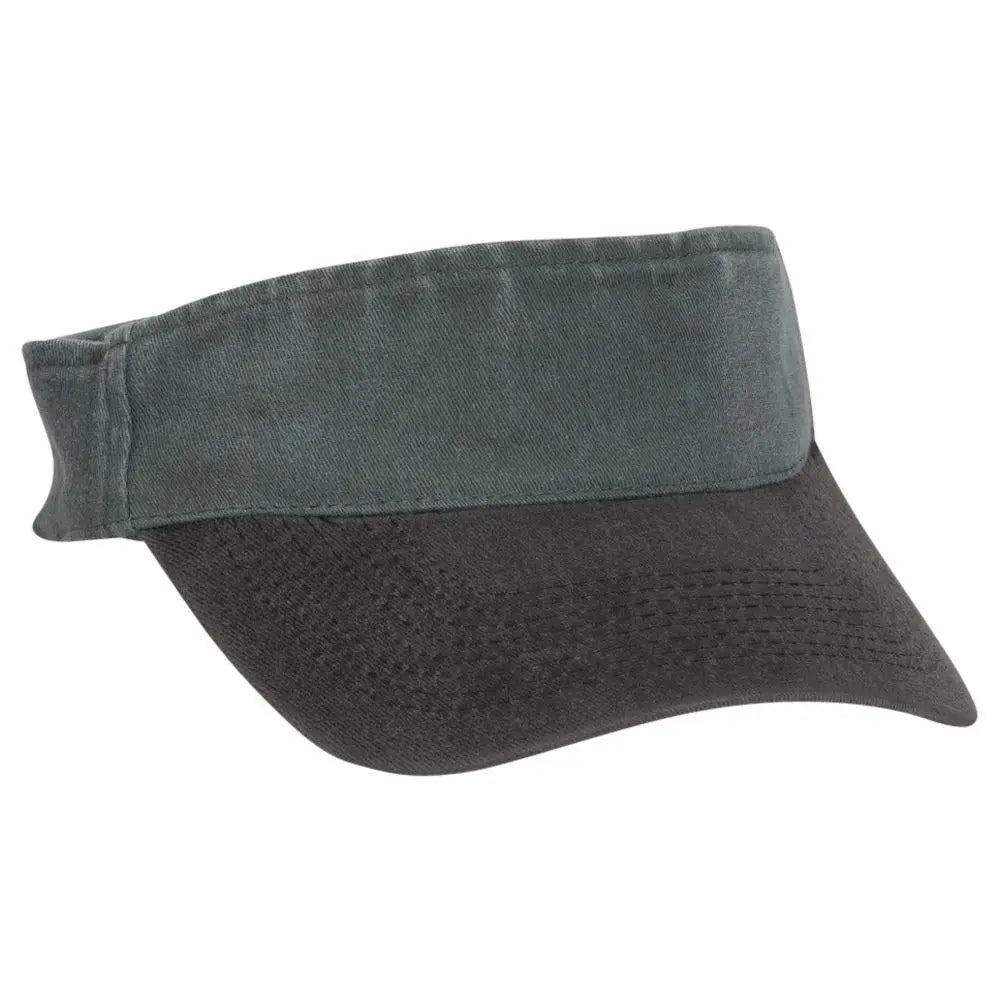 Otto 15-280 ?Otto Flex’ Fitted Sun Visor - Blk/dk.grn