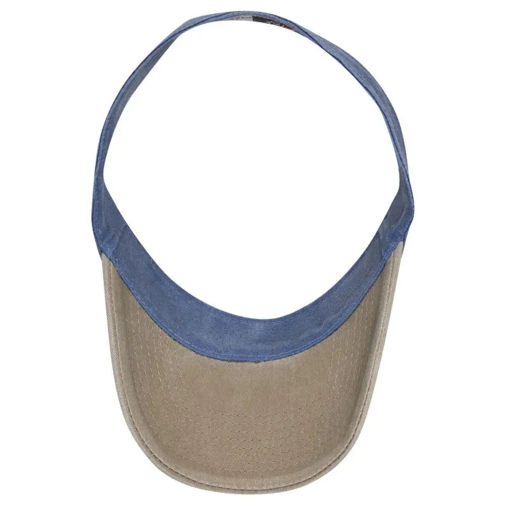 Otto 15-280 ?Otto Flex’ Fitted Sun Visor - Kha/sk.blu