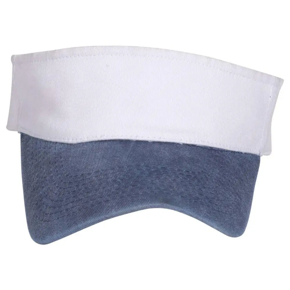 Otto 15-280 ?Otto Flex’ Fitted Sun Visor - Nvy/wht - 6 1/2’’ - 7 5/8’’