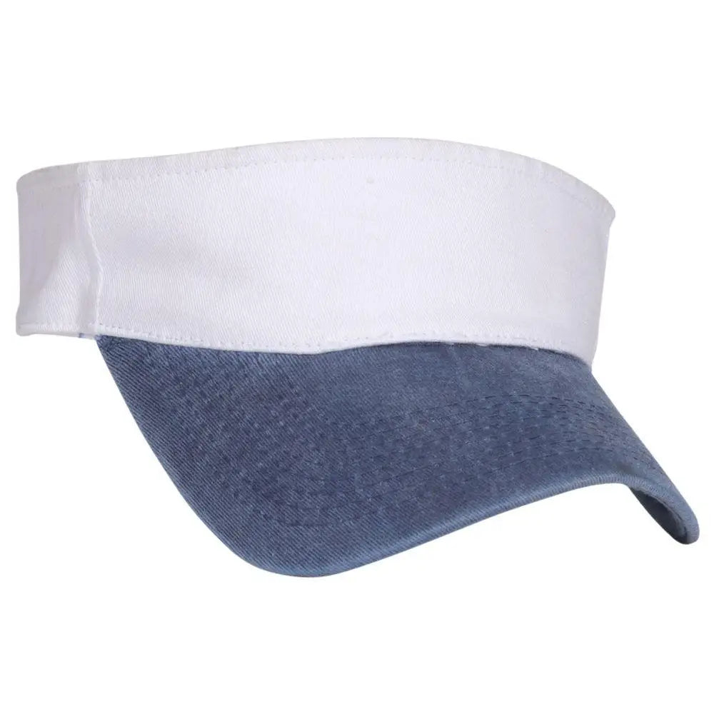 Otto 15-280 ?Otto Flex’ Fitted Sun Visor - Nvy/wht