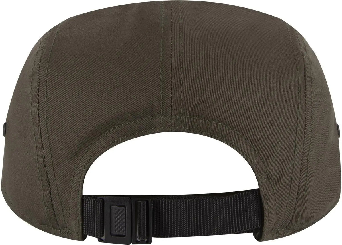Otto 151-1098 5 Panel Camper Cap - Dk. Ol. Green - 6 1/2’’ - 7 5/8’’