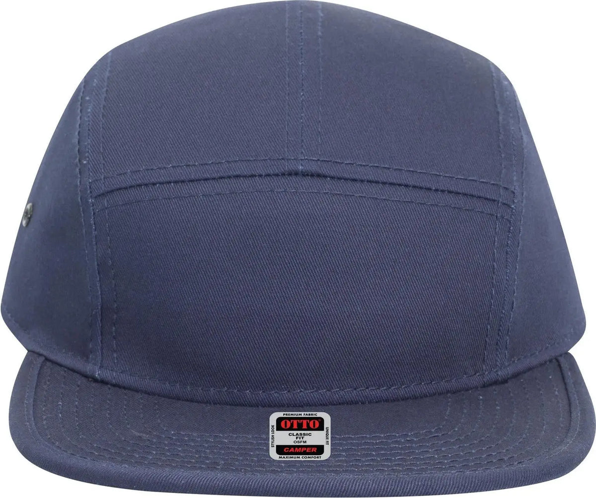 Otto 151-1098 5 Panel Camper Cap - Navy