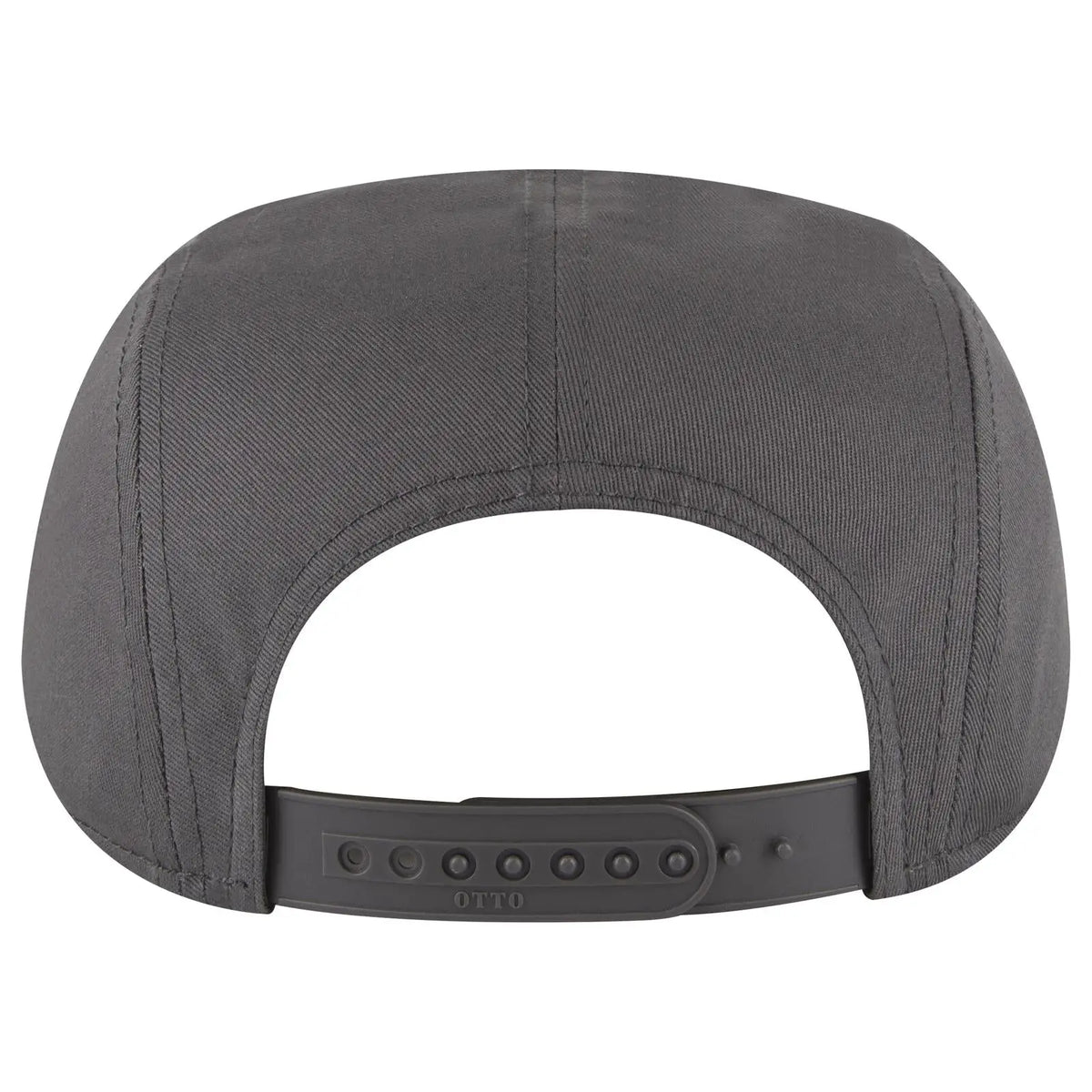 Otto 151-1330 5 Panel Camper Cap - Char. Gray - 7 3/8’’ - 5/8’’