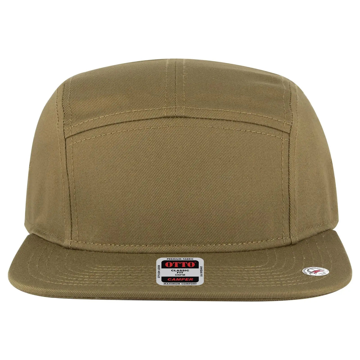 Otto 151-1330 5 Panel Camper Cap - Coyote Brown - 7 3/8’’ - 5/8’’
