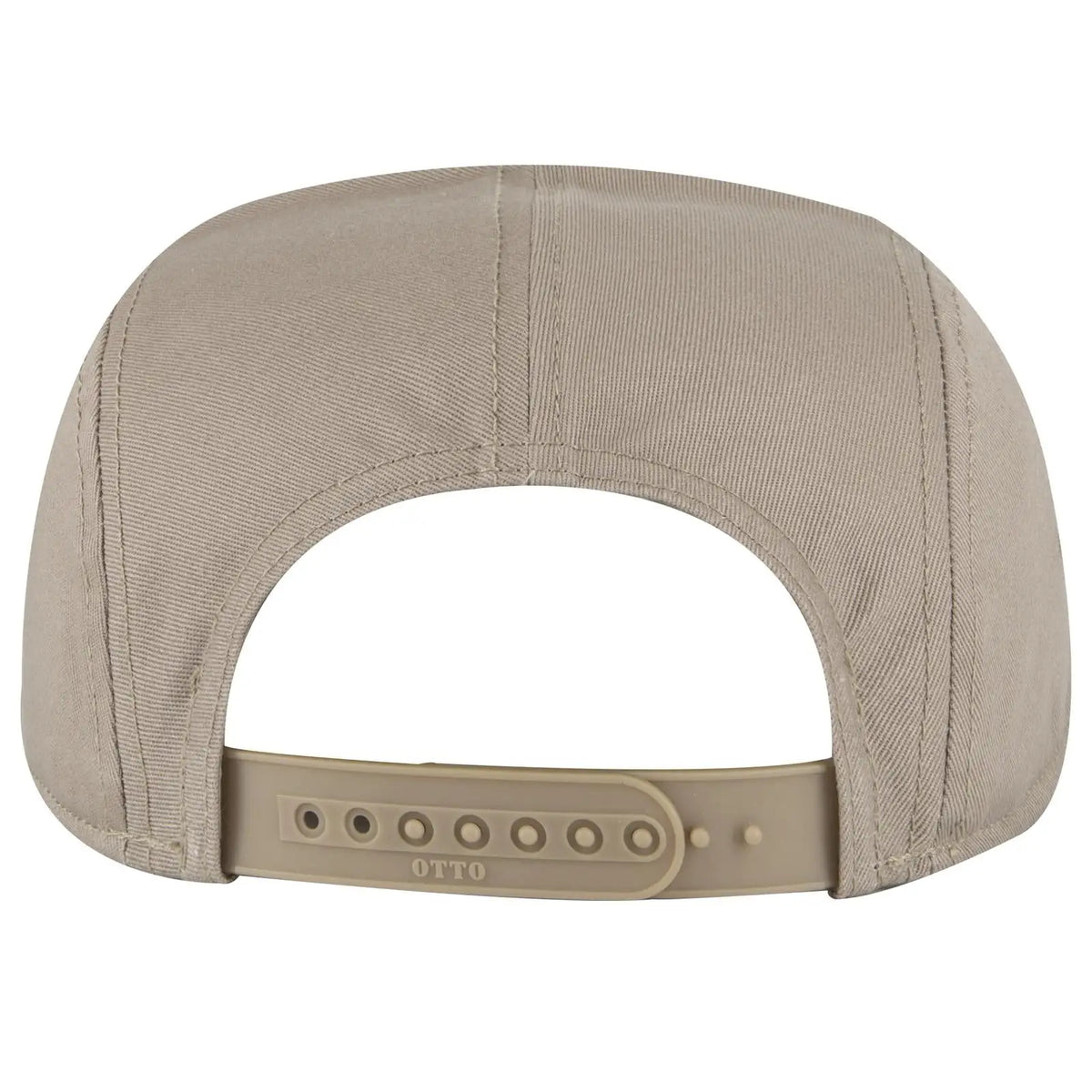 Otto 151-1330 5 Panel Camper Cap - Dk. Khaki - 7 3/8’’ - 5/8’’