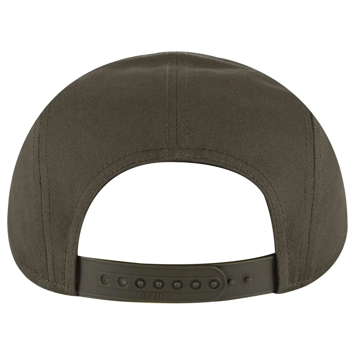 Otto 151-1330 5 Panel Camper Cap - Dk. Ol. Green - 7 3/8’’ - 5/8’’