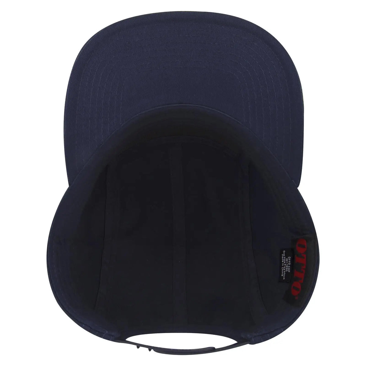 Otto 151-1330 5 Panel Camper Cap - Navy - 7 3/8’’ - 5/8’’